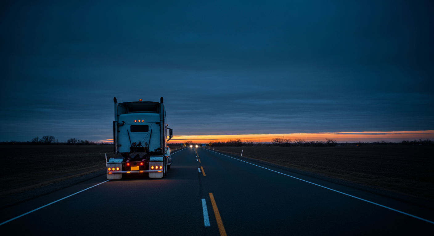 The Loneliest Man in America Might Be Driving a Truck