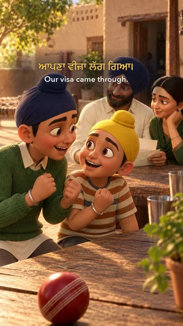 Sukhi and Juggy in Punjab.